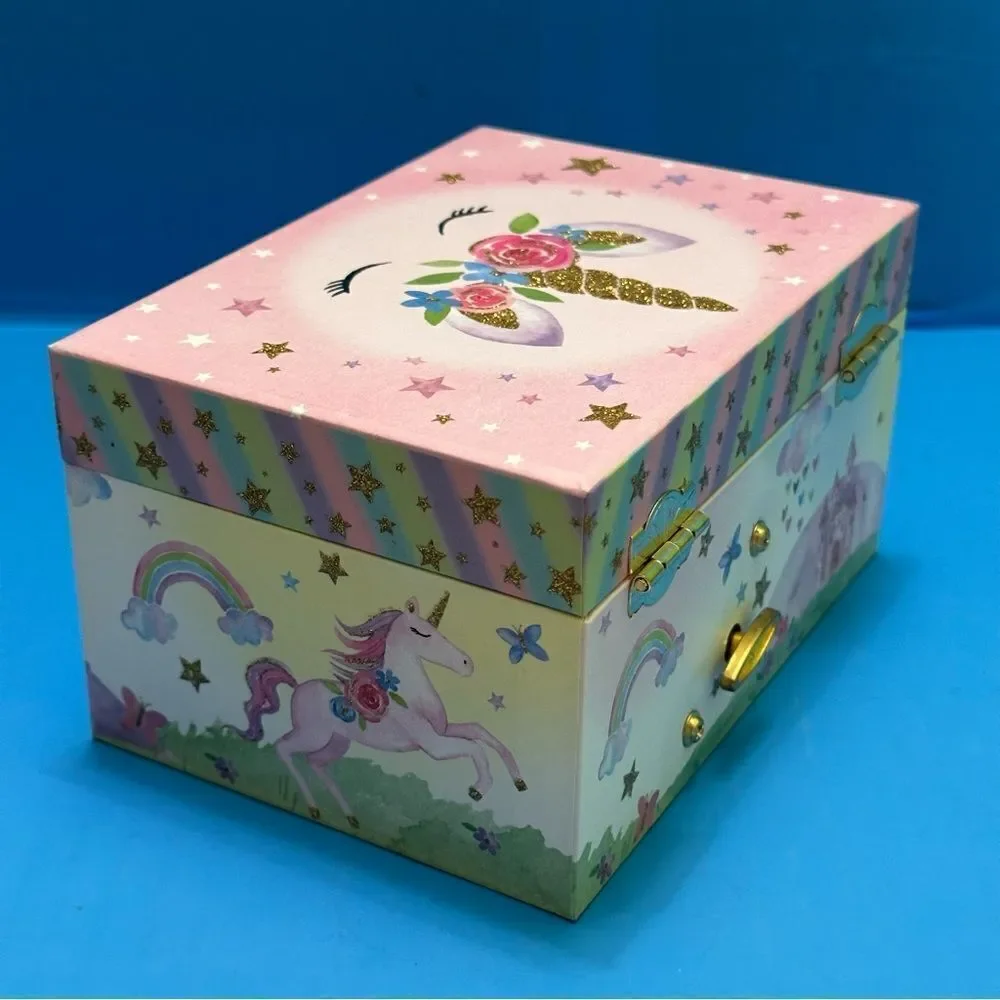 Jewelkeeper Musical Jewelry Unicorn Musical Box